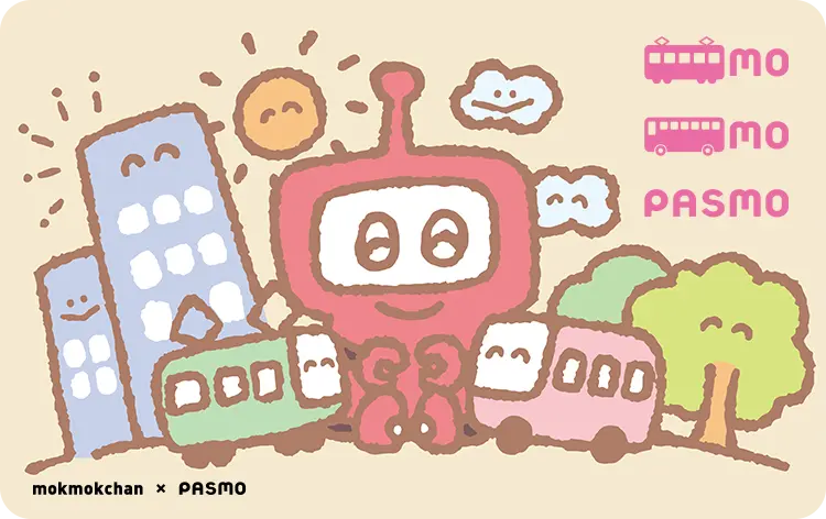 もくもくちゃん × PASMOのロボット